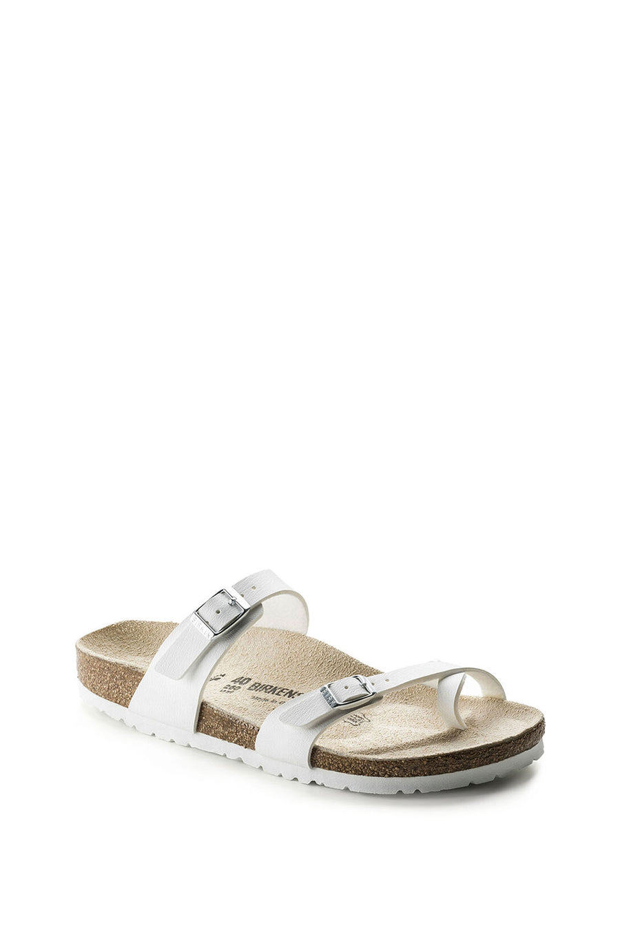Birkenstock Kadın Beyaz Mayari Bf Parmak Arası Düz Terlik