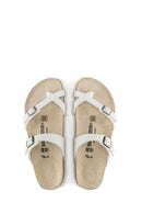 Birkenstock Kadın Beyaz Mayari Bf Parmak Arası Düz Terlik | Derimod