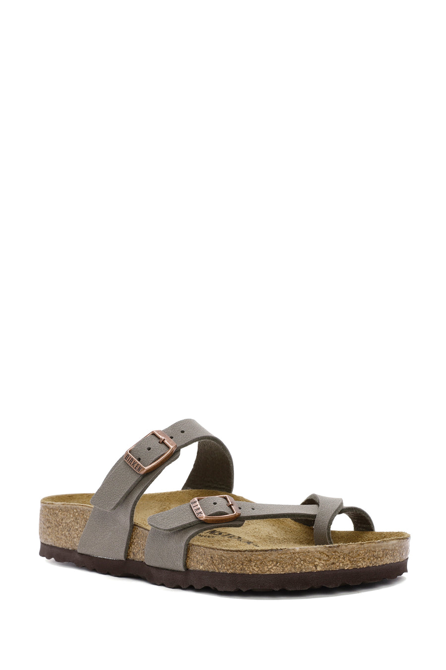 Birkenstock Kadın Vizon Mayari Bf Parmak Arası Nubuk Terlik
