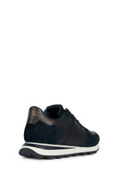 Geox Erkek Siyah Spherica VSeries Süet Deri Sneaker | Derimod