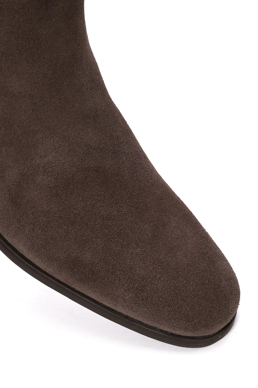 Male Mink Suede Chelsea Boots