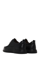 Male Black Lace-Up Leather Casual Shoes | Derimod