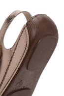 Kadın Bronz Bantlı Comfort Sandalet | Derimod