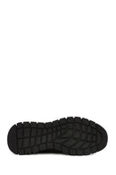 Men's Green Lace-Up Nubuck Leather Casual Sneaker | Derimod