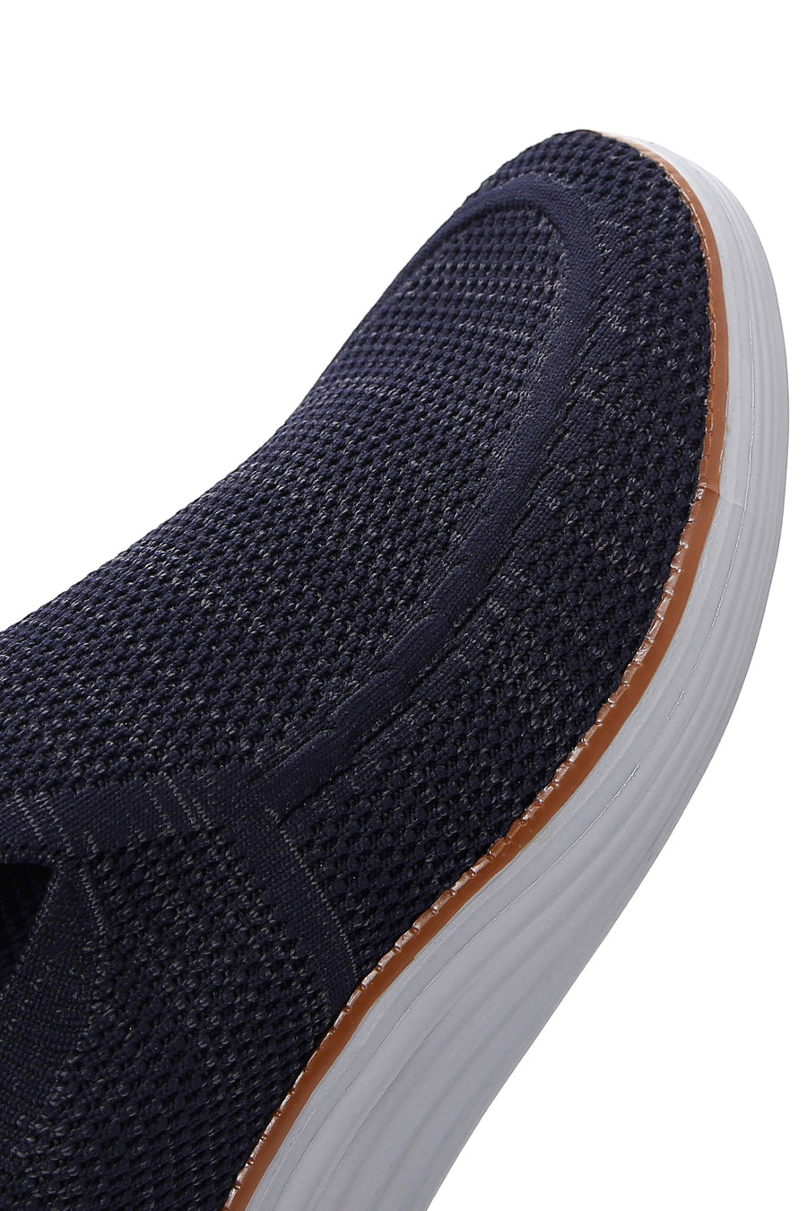Men's Navy Blue Thick Soled Sneaker