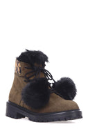 Women's Leopard Detailed Boots | Derimod