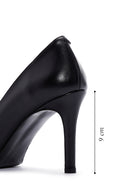 Kadın Siyah Deri Stiletto | Derimod