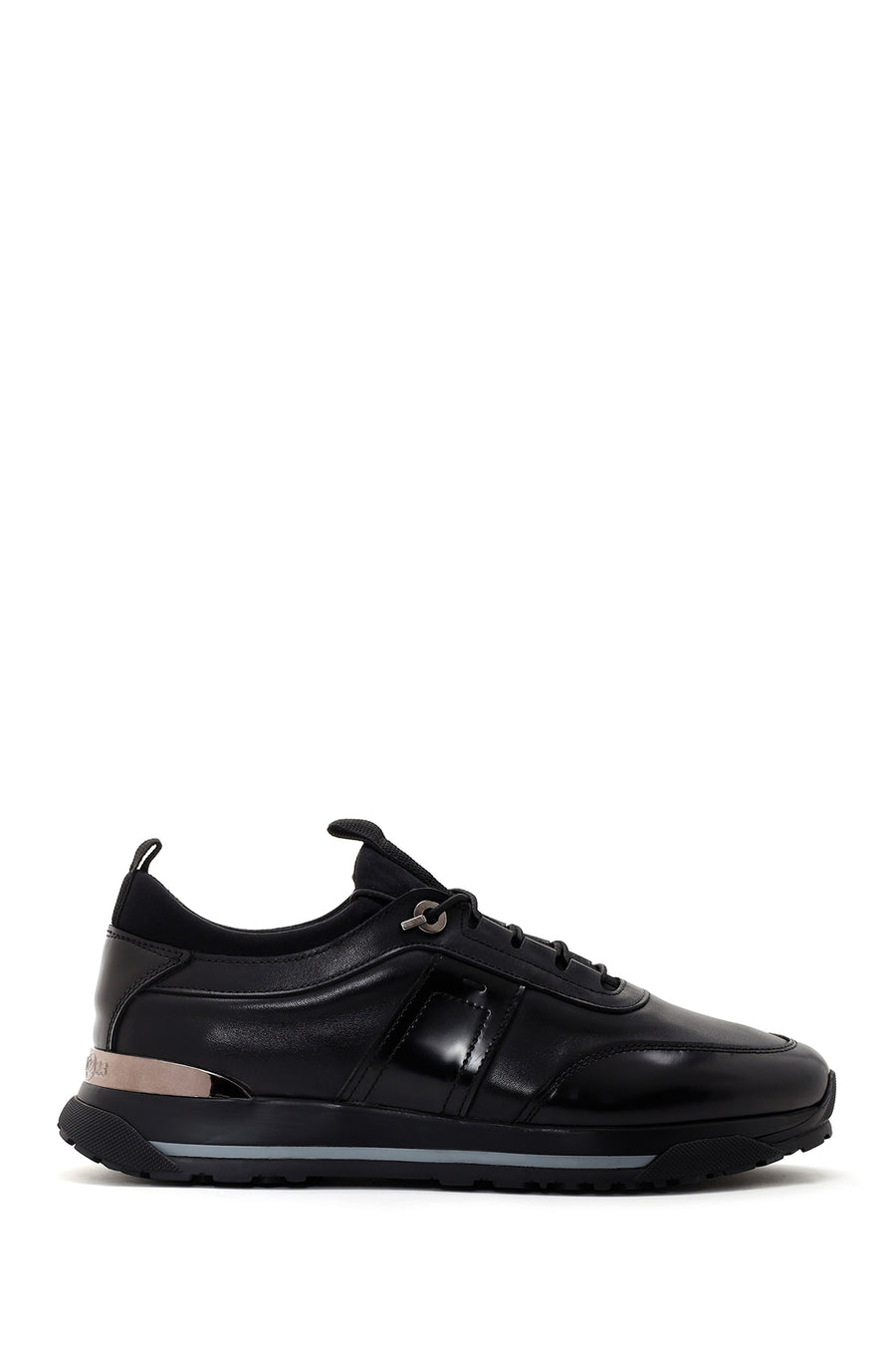 Erkek Siyah Deri Casual Sneaker 23WFD615518 | Derimod