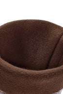 Women's Brown Chunky Heel Suede Leather Boots | Derimod