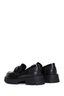 Kadın Deri Zİncirli Loafer | Derimod