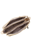 Woman Cream Printed Long-Strap Crossbody Bag | Derimod