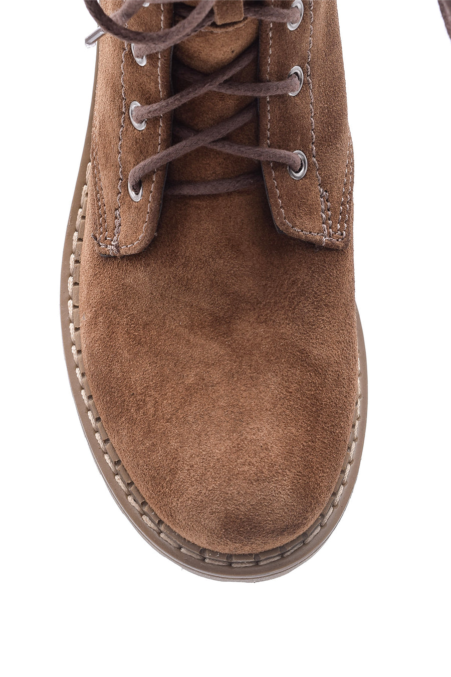 Women's Suede Leather Zipper Detailed Boots