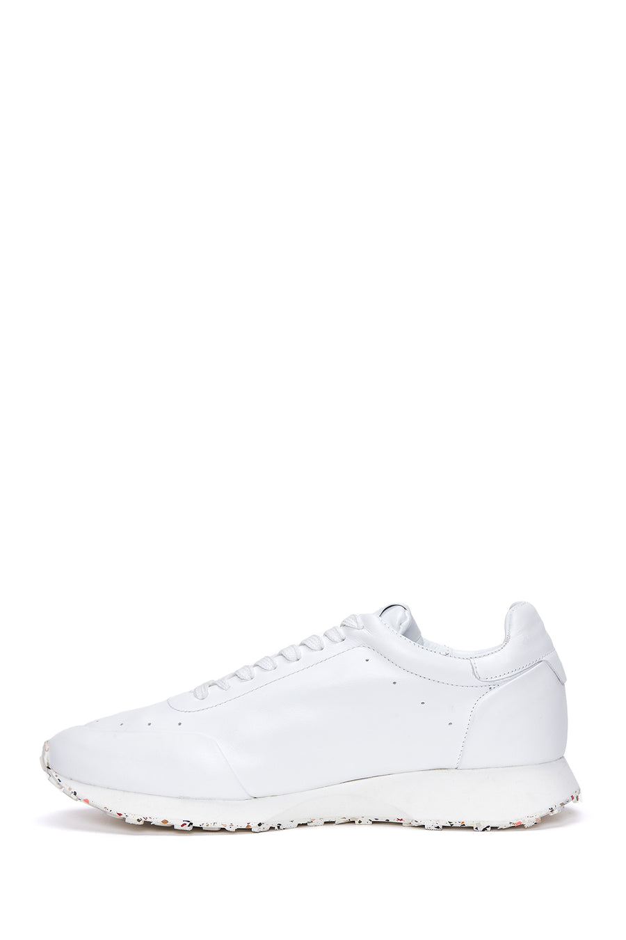 Erkek Beyaz Deri Sneaker