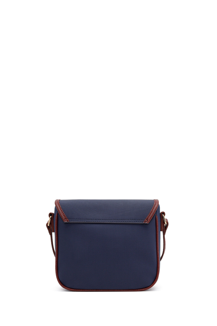 Woman Navy Long-Strap Crossbody Bag