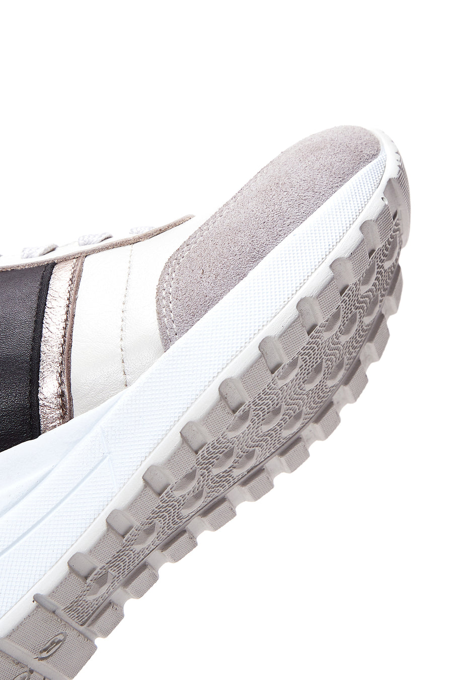 Kadın Bej Deri Dolgu Topuklu Sneaker