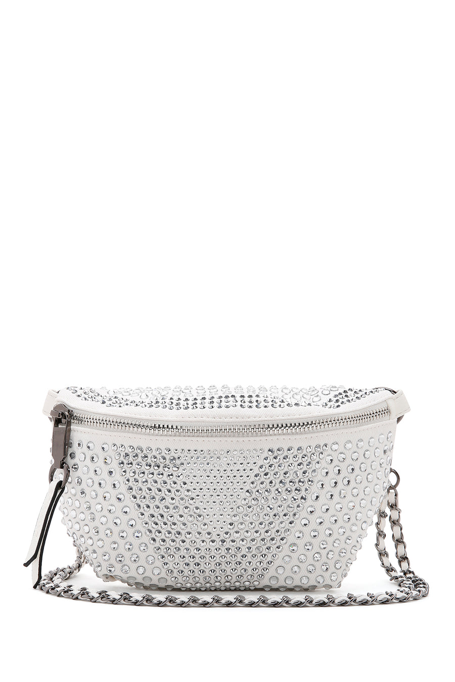Women's White Long Strap Stone Cross Bag 24SBD240014 | Derimod