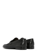 Erkek Siyah Deri Klasik Loafer | Derimod