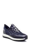 Men's Leather Nubuck Sneaker | Derimod
