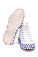 Kadın Beyaz Bilekli Sneaker | Derimod
