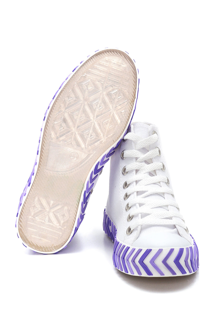Kadın Beyaz Bilekli Sneaker