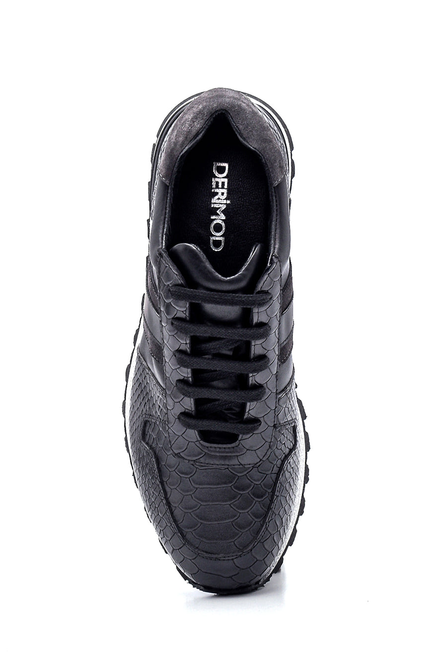 Erkek Deri Kroko Sneaker