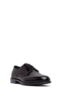 Men's Burgundy Lace-Up Leather Classic Shoes | Derimod