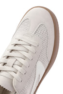 Kadın Bej Bağcıklı Sneaker | Derimod