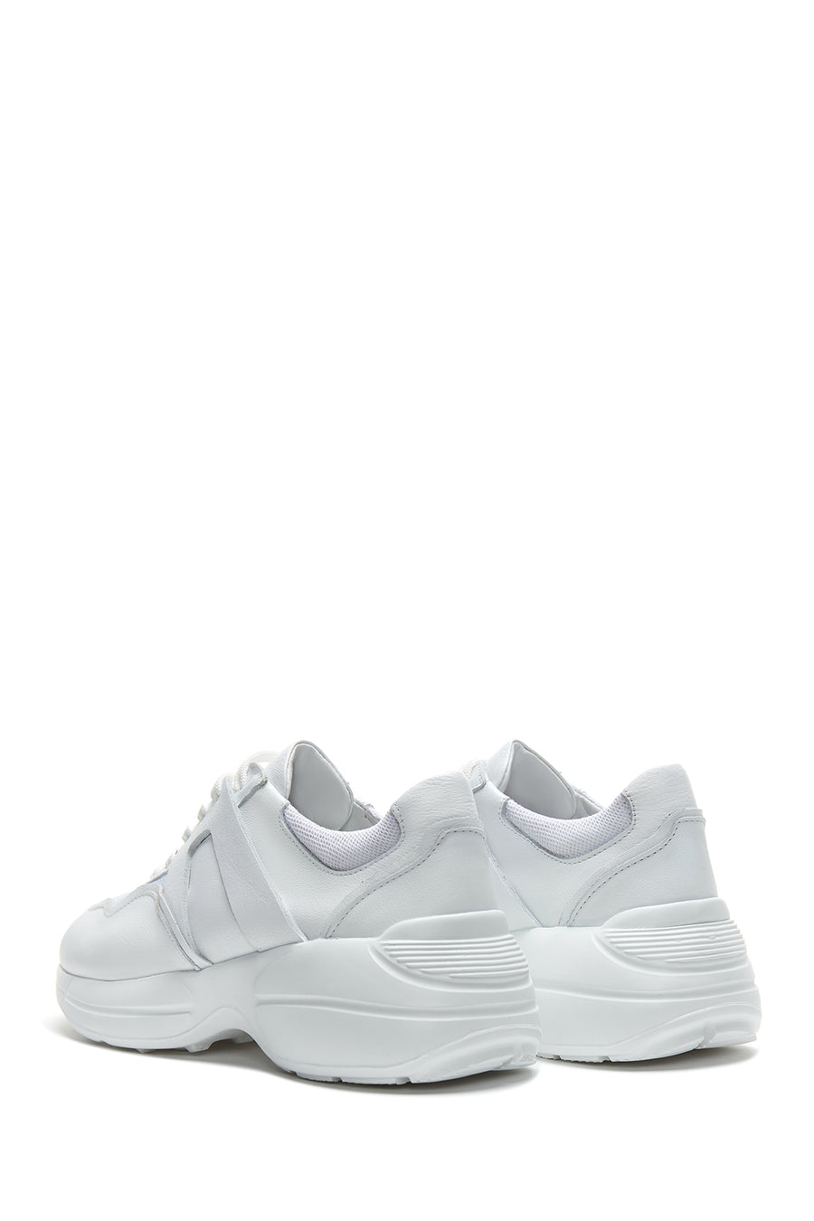 Kadın Deri Yüksek Taban Sneaker