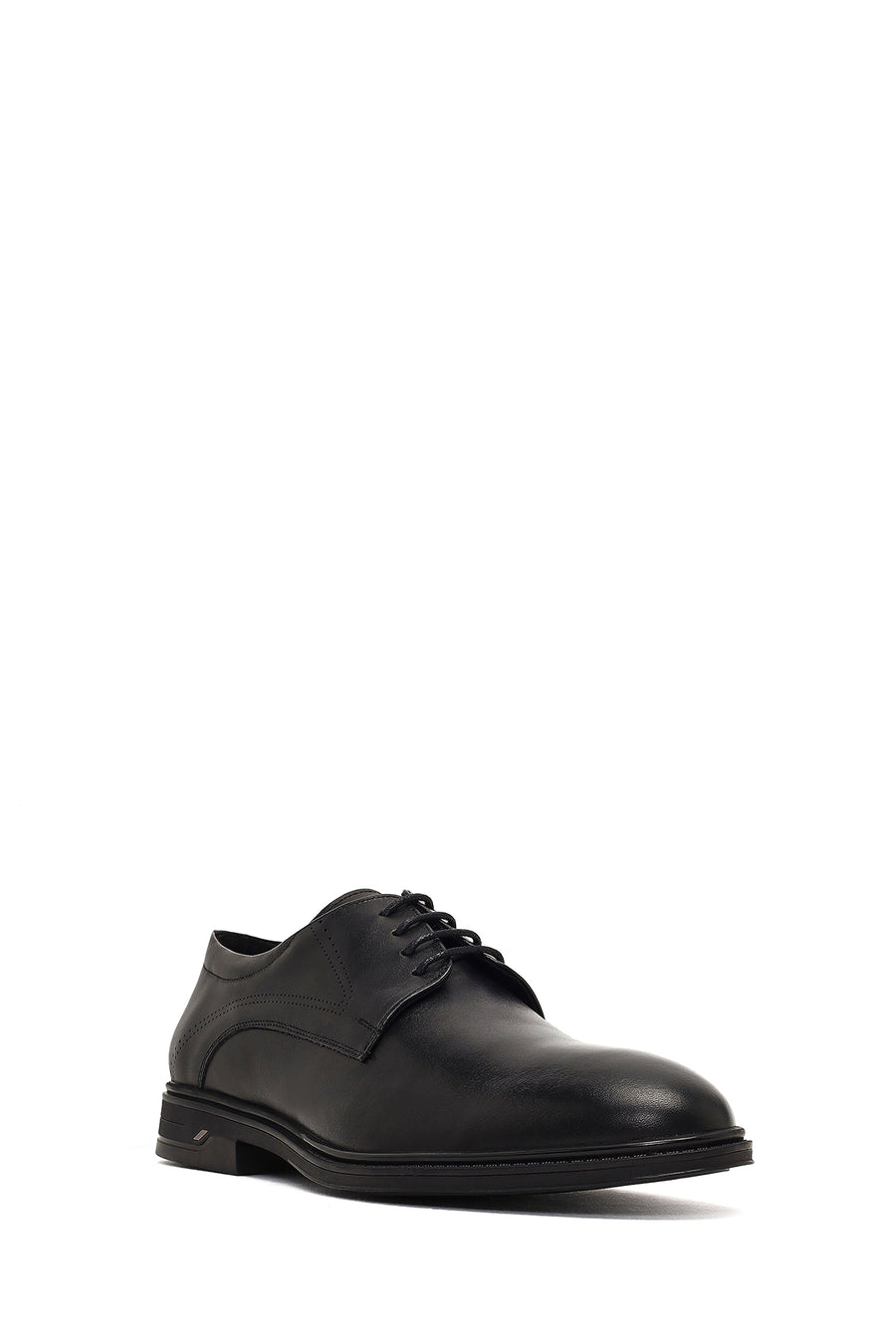 Derimod Fly Male Black Lace-Up Leather Casual Shoes