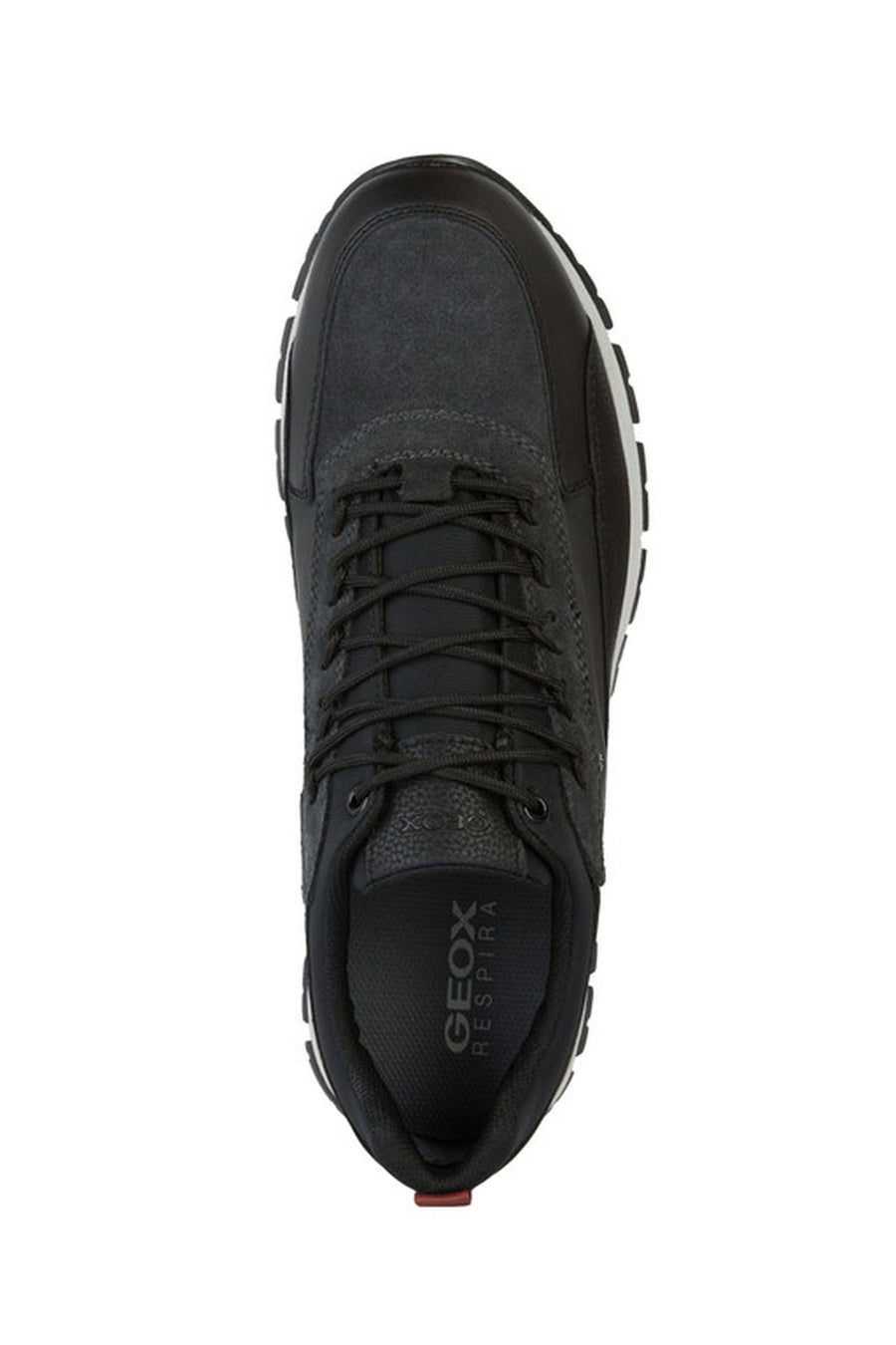 Geox Men's Black Delray Lace-up Casual Sneaker