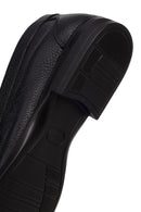 Erkek Siyah Deri Klasik Loafer | Derimod