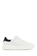 Erkek Beyaz Bağcıklı Sneaker | Derimod