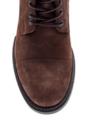 Men's Leather Nubuck Boots | Derimod