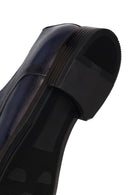 Men's Navy Blue Lace-Up Leather Classic Shoes | Derimod