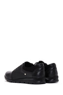 Kadın Siyah Deri Sneaker | Derimod