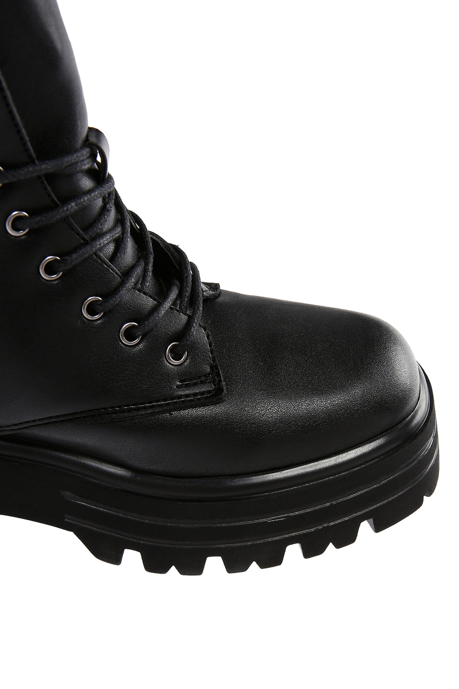 Women's Black Thick Soled Boots
