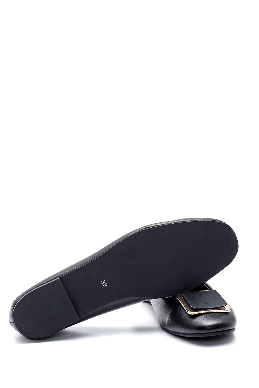 Women's Ballerinas with Buckle Detail