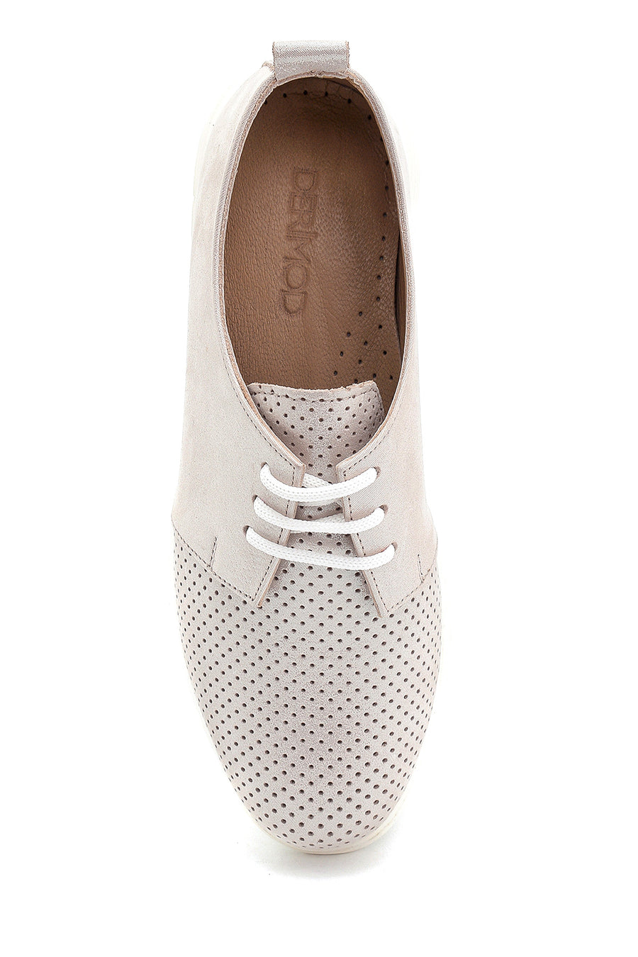 Women's Leather Glitter Detailed Shoes