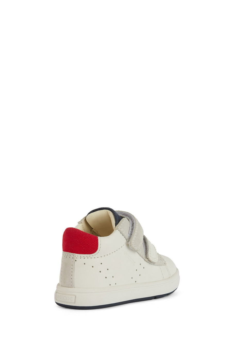 Geox Erkek Bebek Beyaz Biglia Bantlı Deri Sneaker