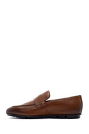 Erkek Taba Deri Loafer | Derimod