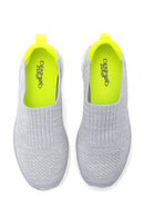 Kadın Gri Neon Detaylı Sneaker | Derimod