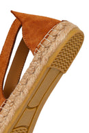Woman Taba Suede Espadrilles Sandal | Derimod
