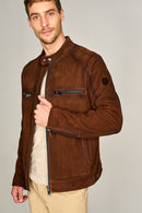 Dybala Men's Leather Jacket | Derimod