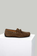 Süet Taba Erkek Deri Loafer | Derimod
