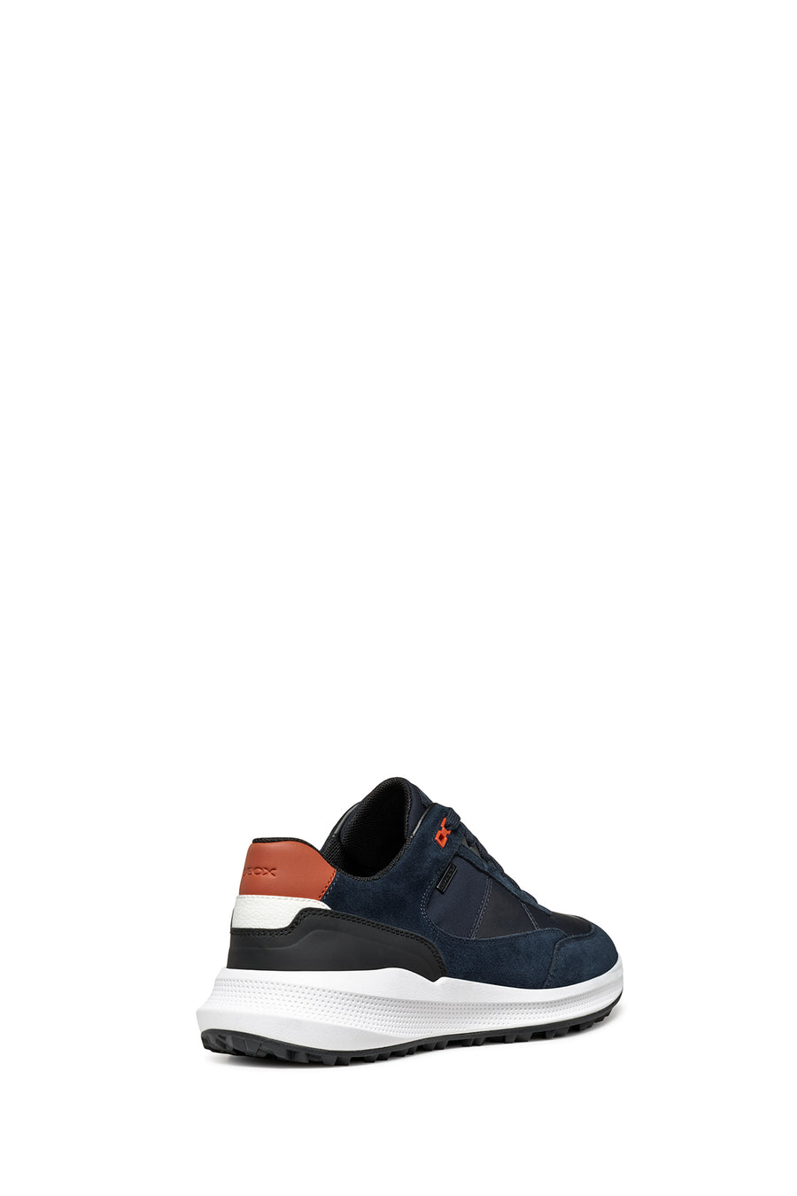 Geox Erkek Lacivert Pg1X Abx Bağcıklı Waterproof Deri Sneaker