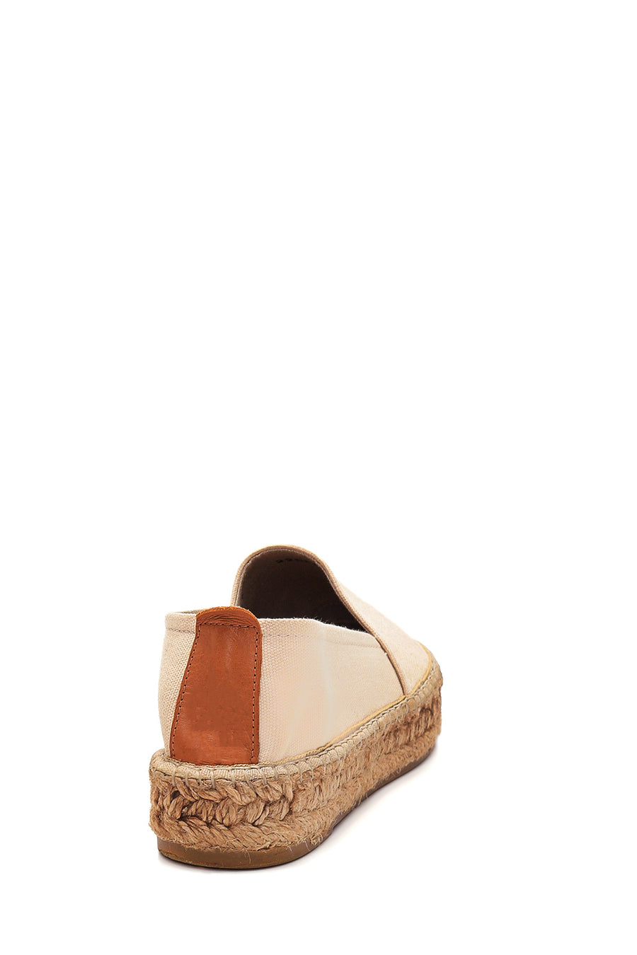 Women's Beige Straw Sole Espadrille