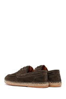 Erkek Haki Süet Deri Espadril | Derimod