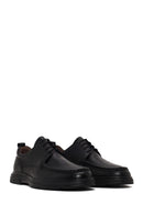 Male Black Lace-Up Leather Casual Shoes | Derimod