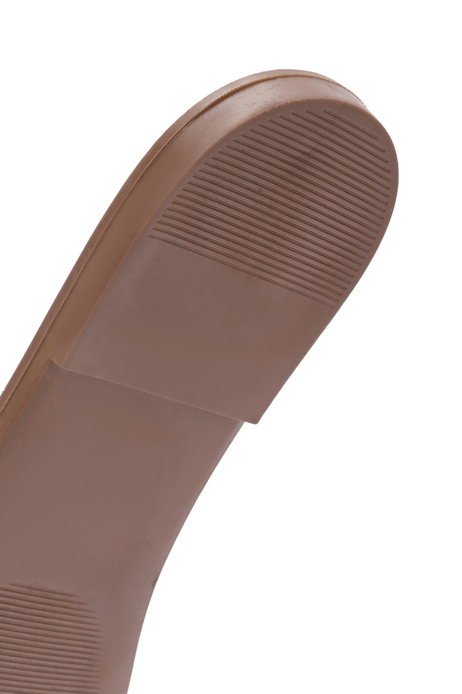 Women's Cream Leather Slippers