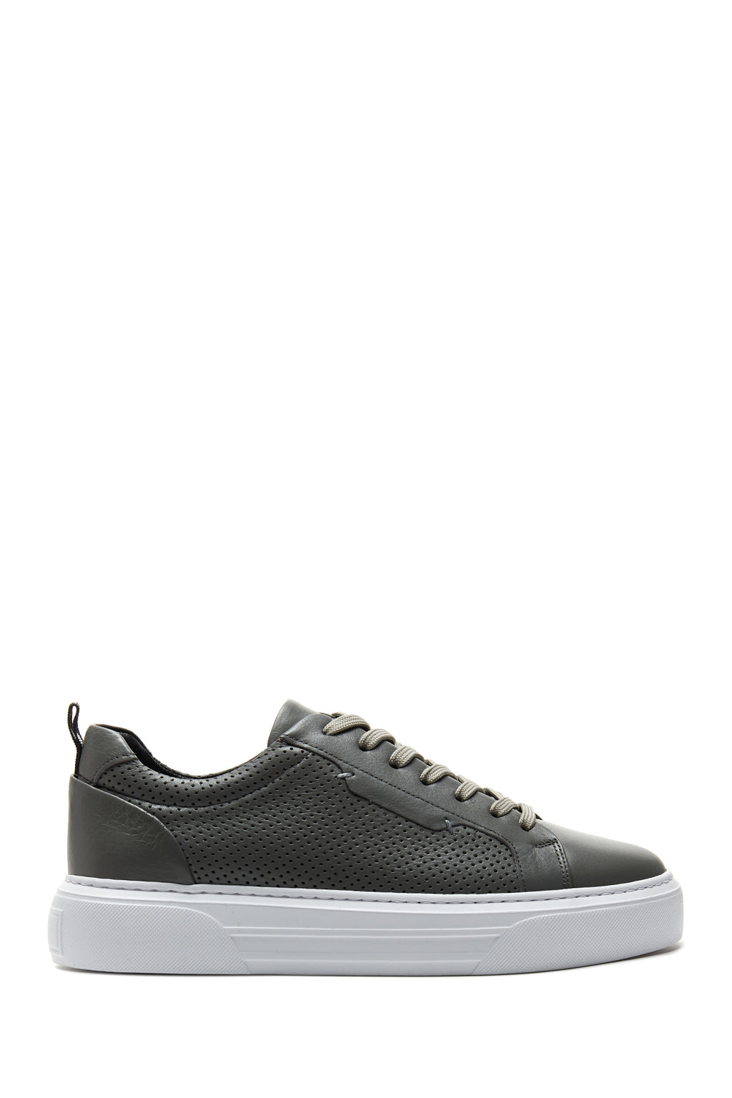 Erkek Deri Delikli Sneaker